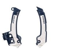 Acerbis X-Grip Frame Guards For Husqvarna TC125 TC250 FC250 2023-2025 Blue White
