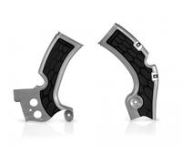 Acerbis X-Grip Frame Guards KAWASAKI KXF 450 2009-2018 Silver/Black