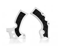 Acerbis X-Grip Frame Guards For Kawasaki KX 450 F 2009-2018 White