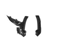 Acerbis X-Grip Frame Guards For KTM SX125 SX250 SX300 SXF 2023-2025 Black