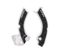 Acerbis X-Grip Frame Guards For Triumph TF250X 2024-2025 TF450-RC 2025 White