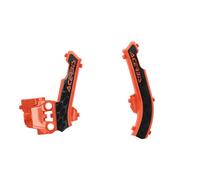 Acerbis X-Grip Frame Guards - KTM SX50 2016-24 - Orange/Black