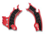 HONDA CRF 250 RX 300 RX 2022 - 2024 ACERBIS RED / BLACK FRAME GUARDS