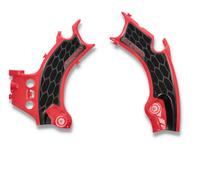 HONDA CRF 250 RX 300 RX 2022 - 2024 ACERBIS RED / BLACK FRAME GUARDS
