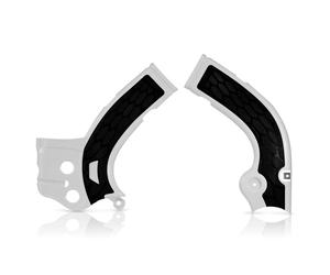 Acerbis X-Grip Frame Guards YAMAHA YZF 250 14-16, YZF 450 14-15 White/Black