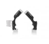 Acerbis X-Grip Frame Guards HUSKY TC 65 16-24, GAS GAS MC 65 21-23 White/Black