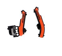Acerbis X-Grip Frame Guards For KTM SX50 2016-2024 Black Orange