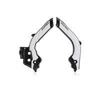 Acerbis X-Grip Frame Protector Guards Black White For Husqvarna FX 350 2020-2022