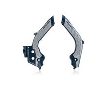 Acerbis X-Grip Frame Protector Guards Blue Grey For Husqvarna FE 350 2020-2023