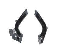Acerbis X-Grip Frame Protector Guards Grey Black For Husqvarna FE 501 S 2022-23