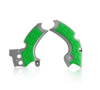 Acerbis X-Grip Frame Protector Guards Grey Green For Kawasaki KX 250F 2015-2019