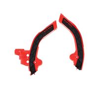 Acerbis X-Grip Frame Protector Guards Red Black For Beta RR X-PRO 125 2T 2025