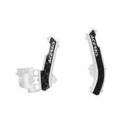 Acerbis X-Grip Frame Protector Guards White Black For KTM SX-E 5 2020-2024