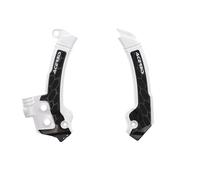 Acerbis X-Grip Frame Protector Guards White Black For Husqvarna FE 350 W 2024