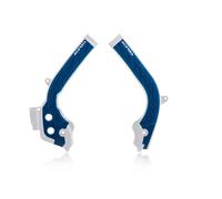 Acerbis X-Grip Frame Protector Guards White Blue For KTM EXC 250 TPI 2018-2019