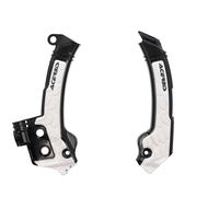 Acerbis X-Grip Frame Protector Guards White For Husqvarna FE 501 S 2024-2025