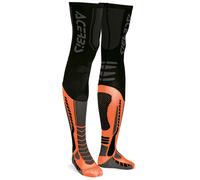 Acerbis X-Leg Pro Socks, black/orange, size XXL