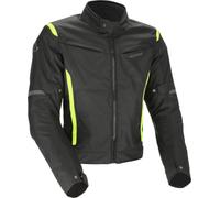 Acerbis X-MAT 2.0 Motorcycle Textile Jacket, black/yellow, size XL