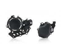 Acerbis X-Power Engine Guards For KTM EXC-F450 2017-2023 SXF450 2016-2022 Black