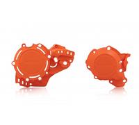 Acerbis X-Power Engine Guards For KTM SX250 2019-2022 XC TPI 2020-2022 Orange