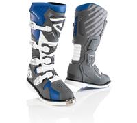 Acerbis X-Race Motocross Boots, blue/grey, size 40