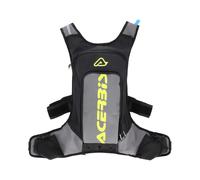 Acerbis X-Storm Hydration Drink Backpack - With 3 Litre Bladder Black/Grey