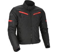 Acerbis X-Street Motorcycle Textile Jacket, black-red, size 2XL for Men