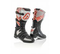 Acerbis X-Team Boots with Cross Protections Black Grey Red 43