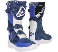 Acerbis X-Team JR Kids Motocross Boots, white-blue, size 35