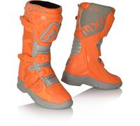 Acerbis X-Team Kids Motocross Boots, grey-orange, size 35
