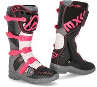 Acerbis X-Team Motocross Boots, black-pink, size 45 for Men