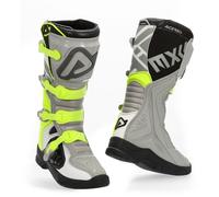 Acerbis X-Team Motocross Boots, grey-yellow, size 43 for Men