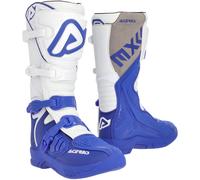 Acerbis X-Team Motocross Boots, white/blue, size 45