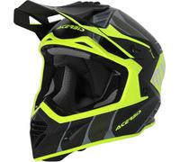 Acerbis X-Track 2023 Motocross Helmet, black/neon yellow, size S (55/56)