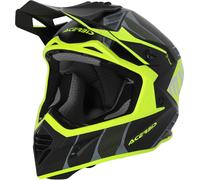 Acerbis X-Track 2023 Motocross Helmet, black/neon yellow, size XS (53/54)