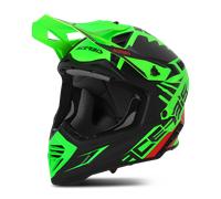 Acerbis X-Track 2023 Motocross Helmet, black-green, size S