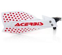 Acerbis X-Ultimate Hand Guard, white/red, One size