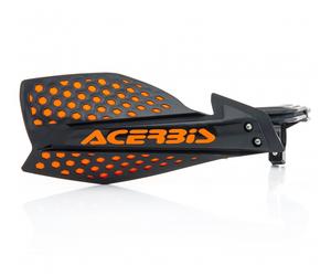 Acerbis X-Ultimate Motocross Enduro Hand Guards & Mounting Kit Black Orange