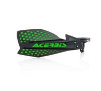 Acerbis X-Ultimate MX Handguards Kit Black Green For Kawasaki KX 450 2020 - 2024