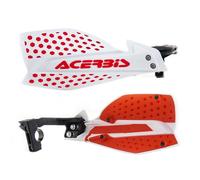 Acerbis X-Ultimate MX Handguards Kit White Red For Honda CRF 450 R US 2013 - 16