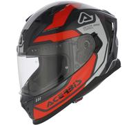 Acerbis X-Way Graphic Logo Helmet, grey-orange, size L for Men