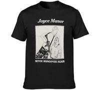 ACERODEOSK Fashion Cotton Joyce Manor Army T Shirt Black XXL