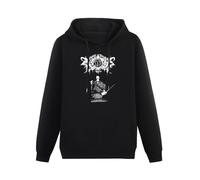 ACERODEOSK Xasthur Malefic Leviathan Striborg Dsbm Coldworld Vrolock Drowning Light Hoodies Long Sleeve Pullover Loose Hoody Sweatershirt Black XXL