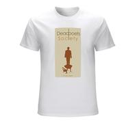 ACERODEOSK Yiyiqi Dead Poet Society Robin Williams T-Shirt White L