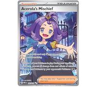 Acerola's Mischief 165/132 Ultra Rare Pokemon Card | Mega Evolution Base Set | ME01 | Titan Authenticated