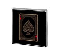 Aces-Spades Custom Brooch Pin Lapel Pins Tie Suit Dress Accessories Wedding Birthday for Men Women