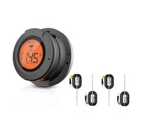 Acesidn Smart Pro Bluetooth BBQ Meat Thermometer for Grilling-Out Side Wireless Meat Temperature Monitor for Smoker-Waterproof-Supports 4 Probes- Includes 4 Stainless Steel meater Probes