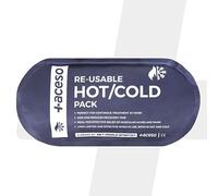 ACESO Reusable Hot & Cold Gel Pack for Injury Relief | Ice & Heat Therapy with Soft Sleeve - Pain Relief for Muscle Strain Joint Aches & Sports Recovery - Pack of 1 or 30 (Pack of 1)