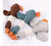 ACESOME 3Pcs Squeaky Dog Toys, Goose Dog Toys Indestructible for Small and Medium Aggressive Chewers, Puppy Chew Toys for Indoor & Outdoor Stress Relief