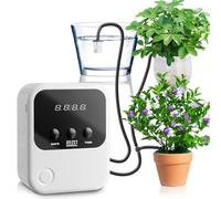 ACESOME Automatic Plant Waterer for 15 Potted Plants, Self Watering System for Plants with Timer, Plant Watering Devices, Water plants While Away for Rack, Garden, Greenhouse (USB)